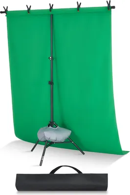 Obrázek produktu pro VEVOR stojan na pozadí nastavitelný stojan na pozadí, přenosný stojan na pozadí s 1 stativem, stojan na plátno pro produktovou fotografii studiová fotografie