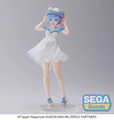 Zdjęcie produktu dla Sega Re:ZERO -Starting Life in Another World- Luminasta PVC Statue Rem -Nyatsu Day- 19 cm