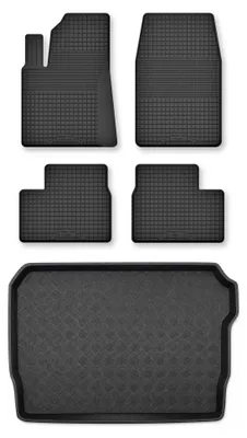 Immagine prodotto di Tappetini a vasca + bagagliaio per Peugeot 2008 I 2013-2019 SUV 5 pezzi