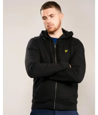 Produktbild von Lyle & Scott Ml420vog Reißverschlusspullover Schwarz M Mann Schwarz M