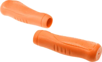 Produktbild von 1 Paar Fahrrad Griffe M Wave ERGOGEL bike handle 22,2 mm Lenker orange 125mm