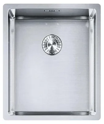 Immagine prodotto di Franke Maris lavello sottopiano Lavello in acciaio inox BXX 110-34 Pulsante in acciaio inox da 45 cm 122.0374.690