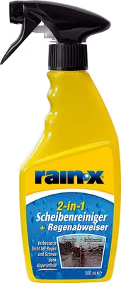 Produktbild von Rain X 2-in-1 Scheibenreiniger und Regenabweiser ca. 500ml