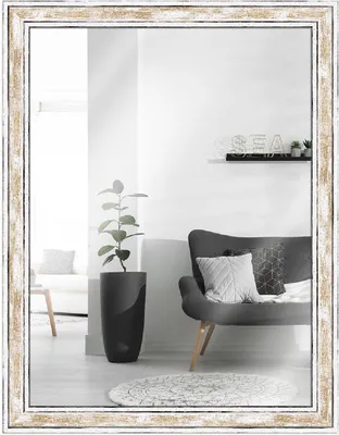 Produktbild von MendeFrames H460 Wandspiegel Vintage Optik Gold 50x65 cm