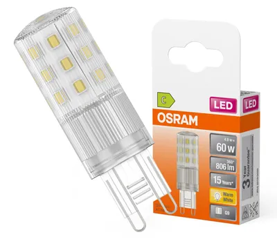 Zdjęcie produktu dla 3x Lampa LED A60 E27 3.8W = 60W 806lm 2700K Ciepła 300° Filament CLASSIC ENERGY EFFICIENCY Osram Żarówka