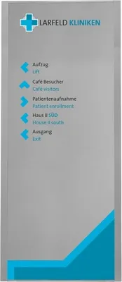 Produktbild von MADRID Silver Line Außenaufsteller 300 x 125 x 11,3 cm