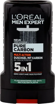 Produktbild von L'Oréal Men Expert Pure Carbon 5-in-1 Duschgel 250 ml