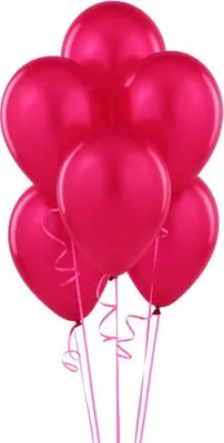 Produktbild von Pastellballons 11 Zoll, 25 Stück, dunkelrosa