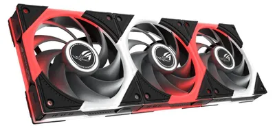Imagen del producto de Ventilador ASUS ROG Eurux GR120, ARGB, reversible, color negro, 3 en 1