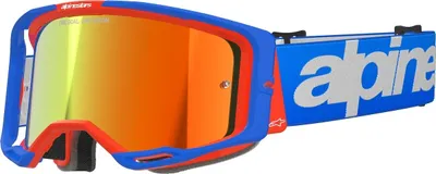 Produktbild von Alpinestars Mx Goggles Vision 8 Wordmark Bl/Or
