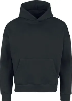 Produktbild von RED by EMP Herren schwarzer Kapuzenpullover mit Kängurutasche XL