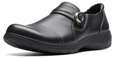Produktbild von Clarks - - Damen Carleigh Perlenschuhe, Kolorit Black Leather, Größe: 40 EU