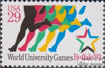 Produktbild von Briefmarken USA 1993 Mi 2344 (kompl.Ausg.) postfrisch Sommeruniversiade