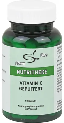 Image de Green Line Nutritheke Gélules de vitamine C tamponnées, 60 gélules