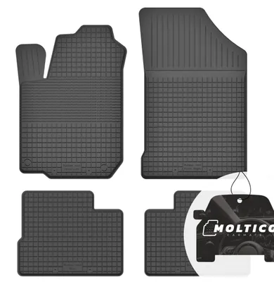 Produktbild von Gummi Fußmatten Set mit Rand Allwetter für Hyundai i20 I 2008-2015