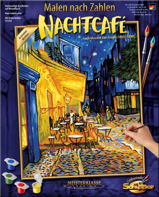 Immagine prodotto di Noris Spiele Painting by Numbers - Night Café; 609130359