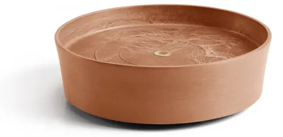 Produktbild von Ecopots Untersetzer mit Rädern 30 für Blumentöpfe - L 28,7 cm x B 28,7 cm x H 8,3 cm - Innen- und Außenbereich