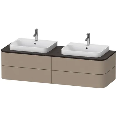 Produktbild von DURAVIT HP4974B7575 WTU HappyD2+ wandh.,408x1600x550mm