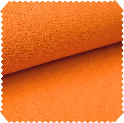 Produktbild von novely® ALPEN Polsterstoff im Wildleder-Look - Velours-Microfaser-Möbelstoff - Pflegeleichte Meterware 1lfm - Farbe: 51 Orange