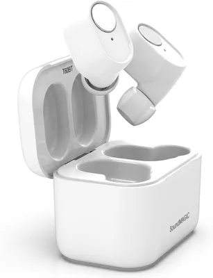 Produktbild von True Wireless Ohrhörer in Ear Bluetooth Kopfhörer mit Mikrofon HiFi Stereo Sport Ohrhörer Wasserdicht Weiß