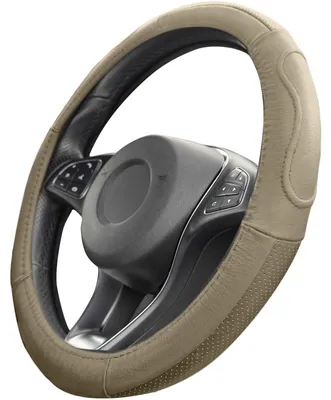 Produktbild von Lenkradbezug Beige 37-39 cm Auto Kunstleder | 1 Upgrade4cars