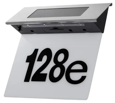 Zdjęcie produktu dla Lampa solarna LED, automatyczne sterowanie, elegancki wygląd, BIAŁA, 1,5 W