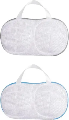 Obrázek produktu pro Sada 4 kusů vložek do pračky pro podprsenky, ochrana podprsenek při praní, ochrana spodního prádla, zabraňuje deformaci, polyester, 23,5 x 13,5 cm