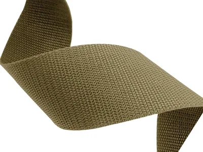 Obrázek produktu pro Popruh polypropylenový 20mm olivová, galanterie, metráž / 1 m