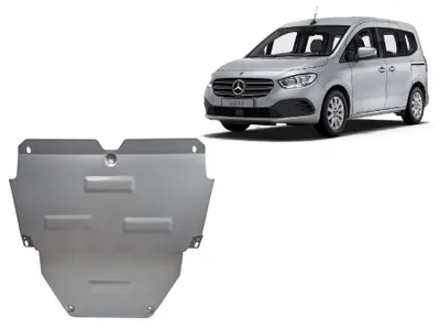 Image de Protection anti-encastrement en aluminium pour le moteur de la Mercedes Classe T