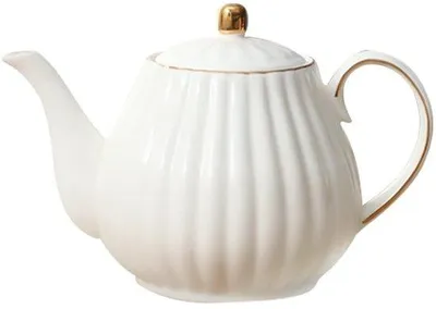 Produktbild von Kaffeezubereitungset - Keramik - Europäische Stil - 22,5 x 15,5 x 12 cm