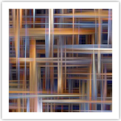 Produktbild von Poster - Poster ohne Rahmen - Abstraktion modern - 60x60 cm - Wand Bild - Wanddeko - Wandbilder - Kunstposter - Wandposter - Bilder - Kunstdruck - Wanddekoration - Wandbild - P2XAC60x60-3430