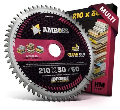 Immagine prodotto di Lama circolare HM - 210 x 2,4/1,8 x 30 Z60 FWF