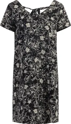 Produktbild von ALBEE damen kleid - schwarz mehrfarbig, XL