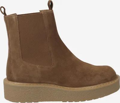 Zdjęcie produktu dla GEOX ELIDEA, buty Chelsea, botki w kolorze brązowym dla kobiet, rozmiar 40