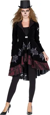 Produktbild von Damen Halloween Jacke Voodoo, Gr. 48