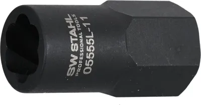 Produktbild von SW-Stahl Spiralnuten-Einsatz 3/8 Zoll, 11 mm Außen 6-Kant, 05555L-11
