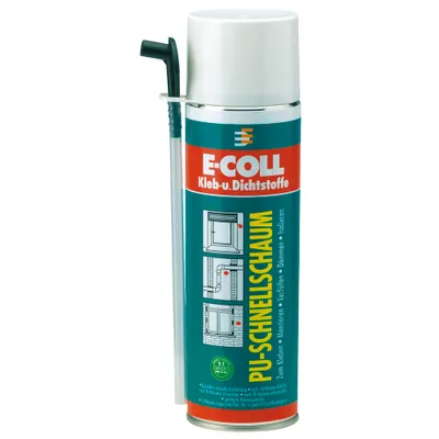 Produktbild von 12x E-COLL PolyurethanSchnellschaum 500 ml (MDI-haltig)