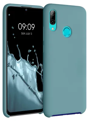 Produktbild von kwmobile Handyhülle für Huawei P Smart (2019) Hülle - Case Silikon - Kabelloses Laden - Schutzhülle Cover in Arctic Night