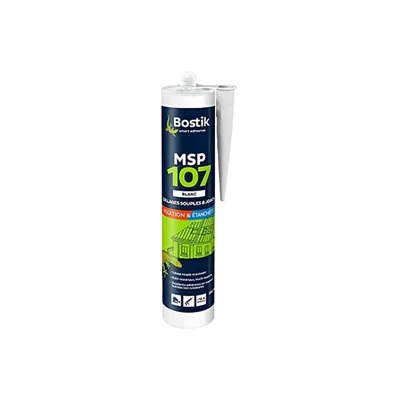 Produktbild von BOSTIK-Fixierspachtel MSP 107 - Weiß - 290 ml - 30114280