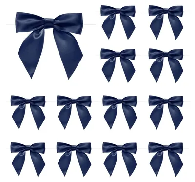 50 Satin-Schleifen, 11,5 cm, für DIY & Geschenkdekoration