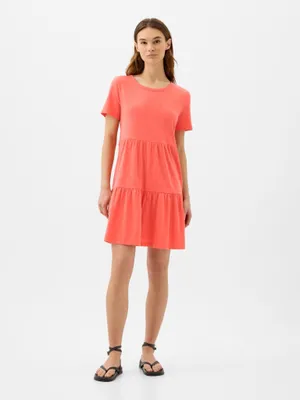 Produktbild von GAP Damen Kurzarm Minikleid aus Baumwolle XXS