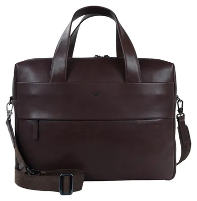 Zdjęcie produktu dla Brązowa teczka Braun Arezzo Torba biznesowa 40 x 30 x 9