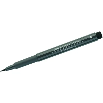 Produktbild von Faber-Castell 167474, Grau, Fein, Grau, Rund, Tinte auf Pigmentbasis, Kunststoff