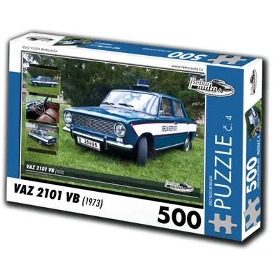 Obrázek produktu pro Puzzle č. 04 - VAZ 2101 VB (1973) 500 dílků