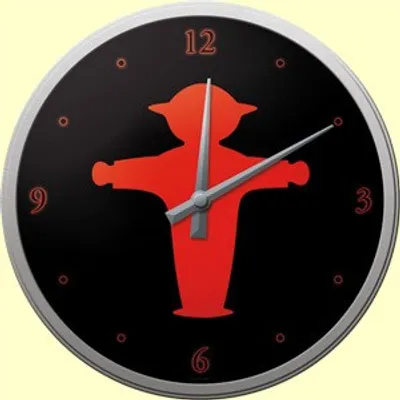 Obrázok produktu pre Nostalgic-Art Nástenné hodiny Ampelmann červené Ø 31 cm na-51028