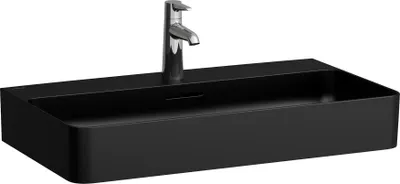 Image de LAUFEN VAL lavabo, encastré, 3 trous de robinetterie, avec trop-plein, 750x420mm, H8102857161081