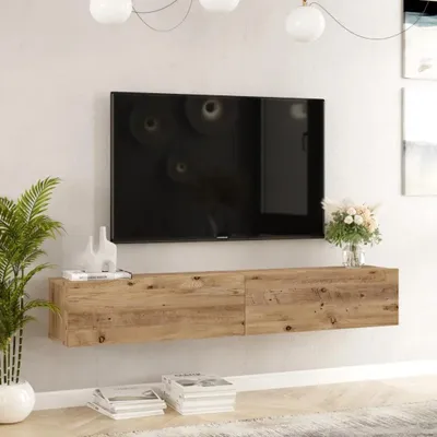 Produktbild von TV-Hängetisch Houseland Flipo Atlantikkiefer