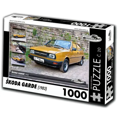 Obrázok produktu pre Puzzle č. 20 - ŠKODA GARDE (1983) 1000 dielikov