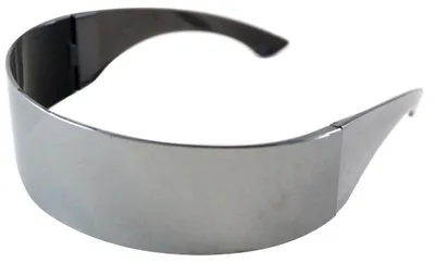 Produktbild von Brille Space silber für Kostümierungen