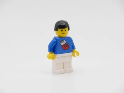 Produktbild von LEGO® Sports Minifigur World Team Player Bricks Logo Sticker on Front – pln055s